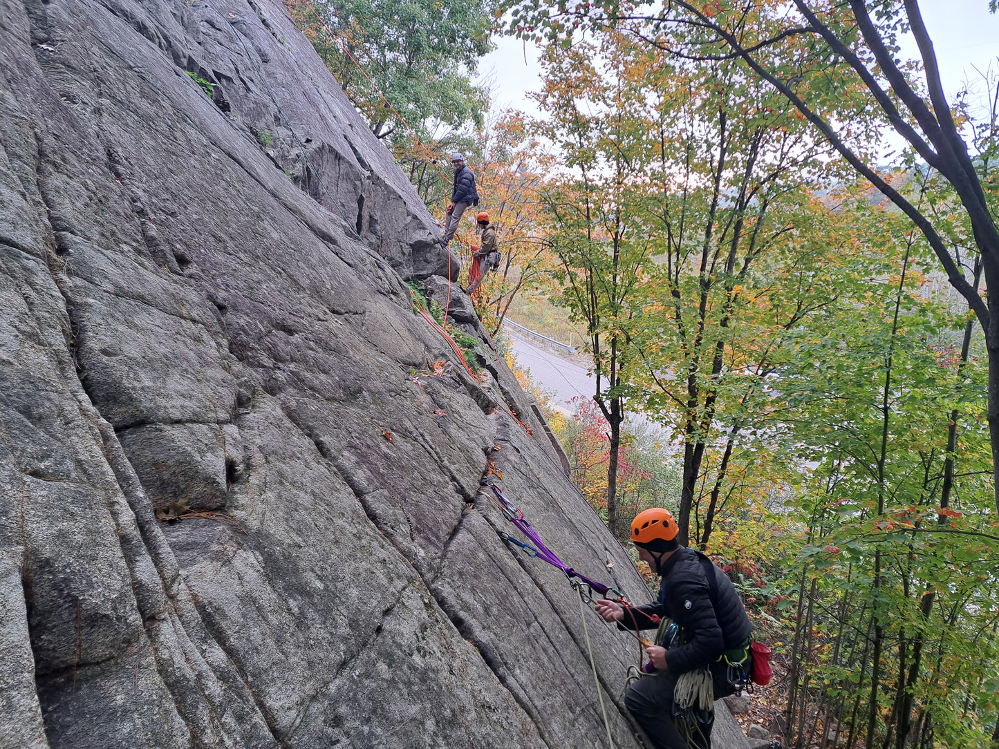 Rock Climbing Trad