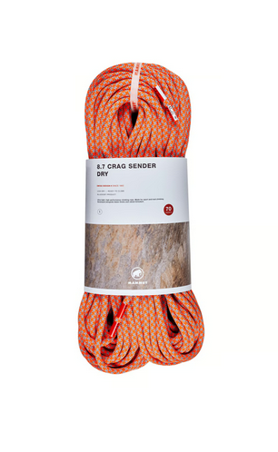 Corde Crag Sender Dry 8,7 mm 70 m