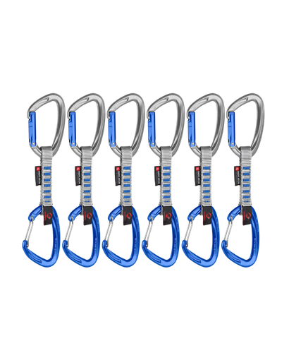 Crag Keylock Wire 10 cm Indicator 6-Pack Quickdraws